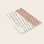 Terracotta Minimalist Lines Artwork Notebook Gallery Image 3