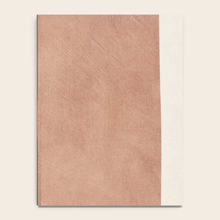 Terracotta Minimalist Lines Artwork Notebook Gallery Image 4