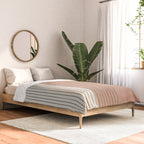 Terracotta Minimalist Lines Artwork Comforter Gallery Image 2