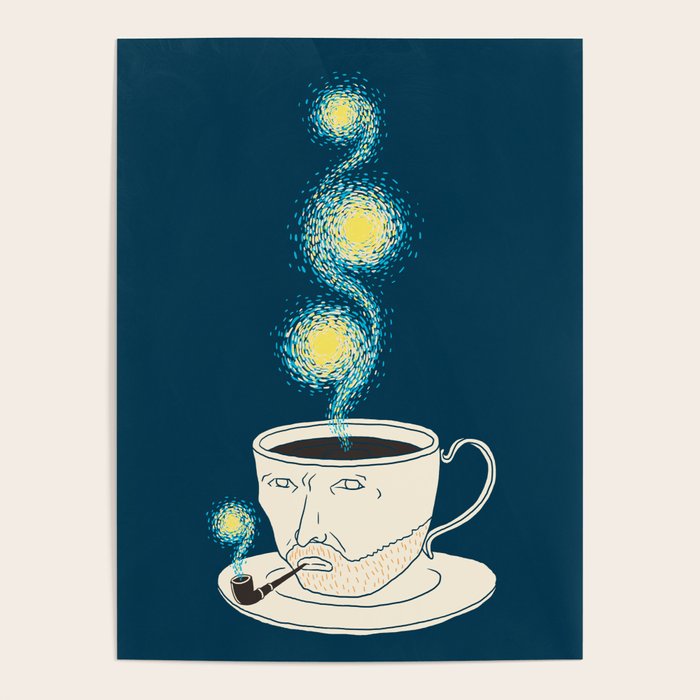 Starry starry coffee Poster Gallery Image 4