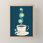 Starry starry coffee Mini Art Print Gallery Image 1