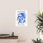 The Dance 3 | Henri Matisse - La Danse | Ultramarine Blue Edition Poster Gallery Image 2