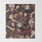 Winter Botanical Garden II Throw Blanket Gallery Image 2