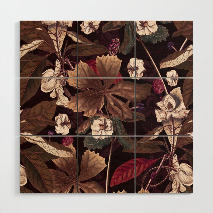 Winter Botanical Garden II Wood Wall Art Gallery Image 1