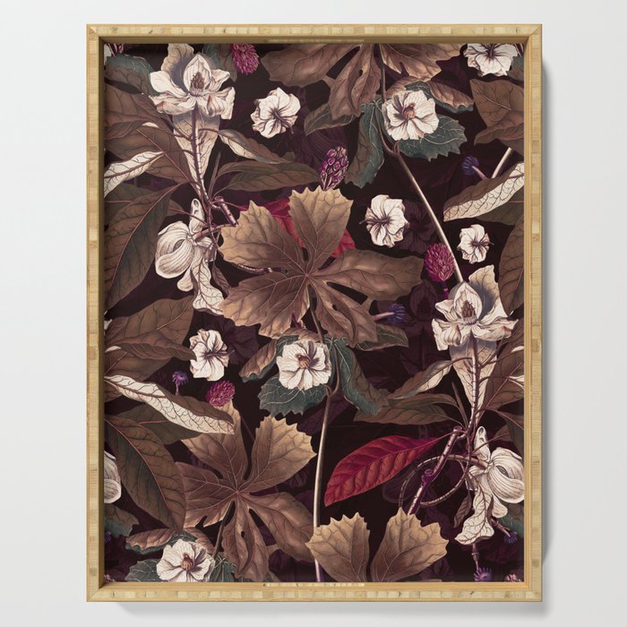 Winter Botanical Garden II Serving Tray Gallery Image 1