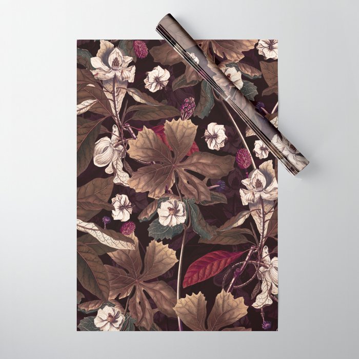 Winter Botanical Garden II Wrapping Paper Gallery Image 1