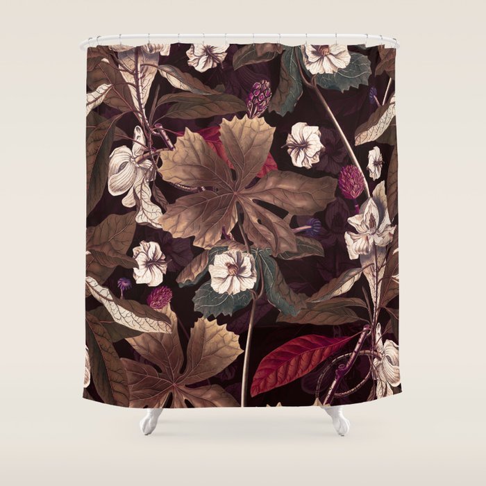 Winter Botanical Garden II Shower Curtain Gallery Image 1