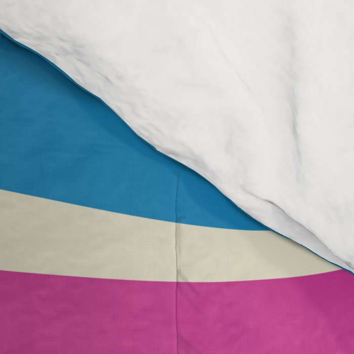 Retro Copacetic Colorful Fun Abstract Pattern Comforter Gallery Image 4