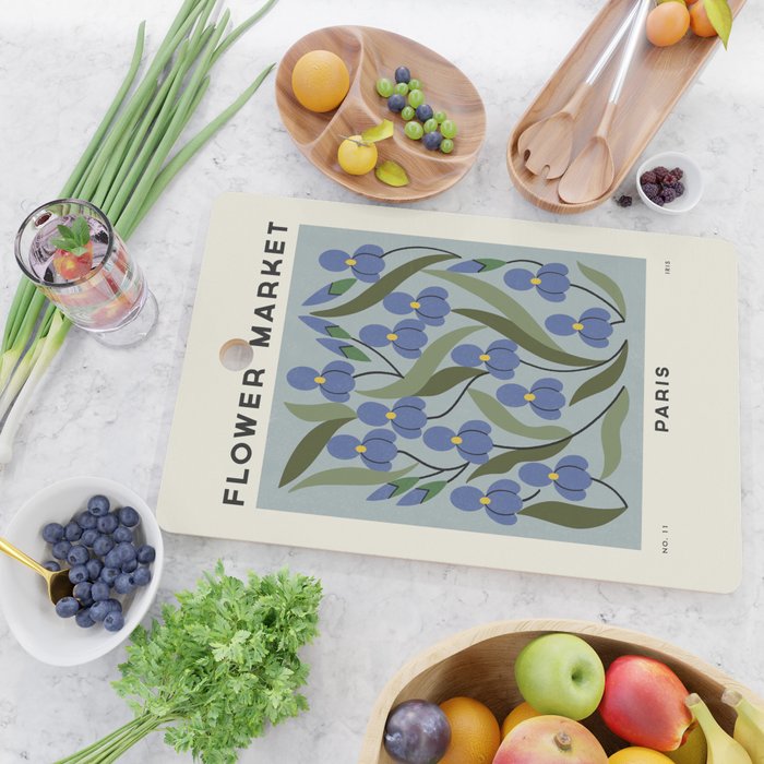 Flower Market No. 11 Cutting Board Gallery Image 2