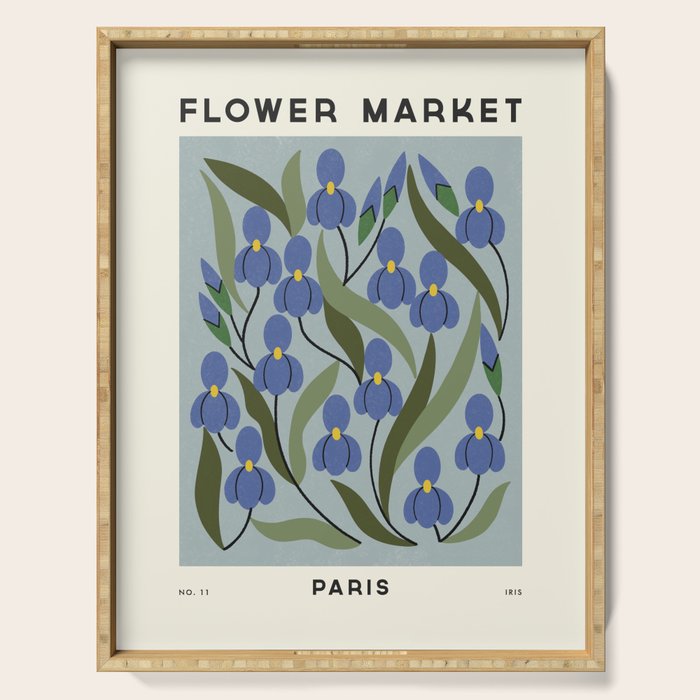 Flower Market No. 11 Serving Tray Gallery Image 1