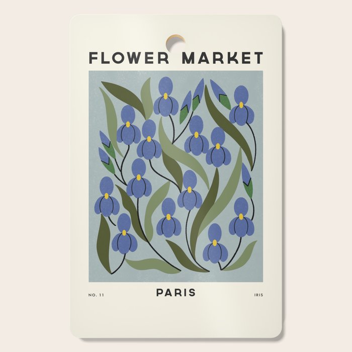 Flower Market No. 11 Cutting Board Gallery Image 1