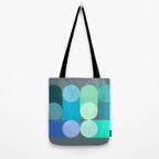 Modern Geometric 87C Tote Bag Gallery Image 2