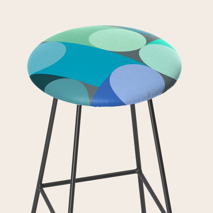 Modern Geometric 87C Stool Gallery Image 2