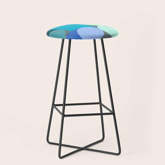 Modern Geometric 87C Stool Gallery Image 1