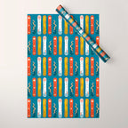 SNOWBOARD DESIGN Wrapping Paper Gallery Image 1