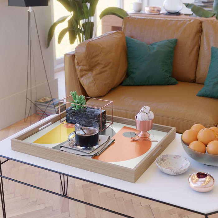 Balance 01: Bowls | Mid-Century Edition Serving Tray Gallery Image 2