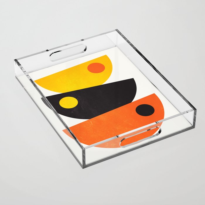 Balance 01: Bowls | Mid-Century Edition Acrylic Tray Gallery Image 1