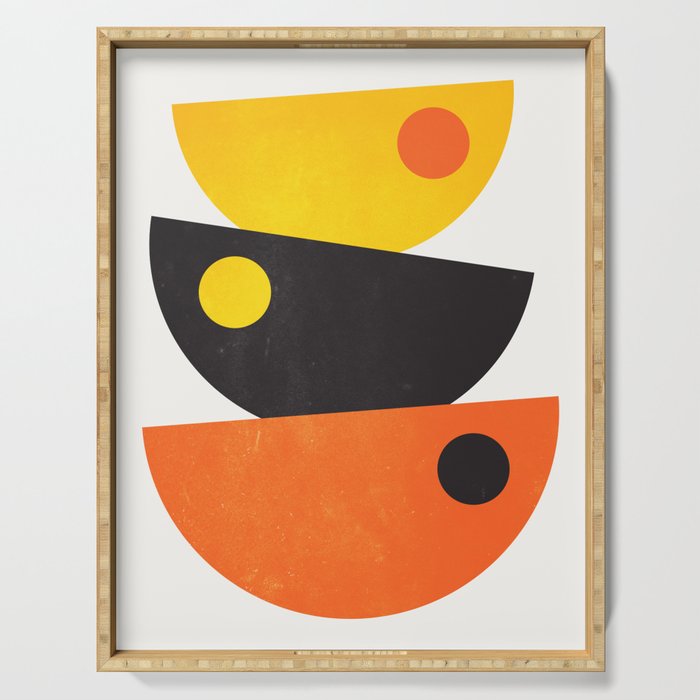Balance 01: Bowls | Mid-Century Edition Serving Tray Gallery Image 1