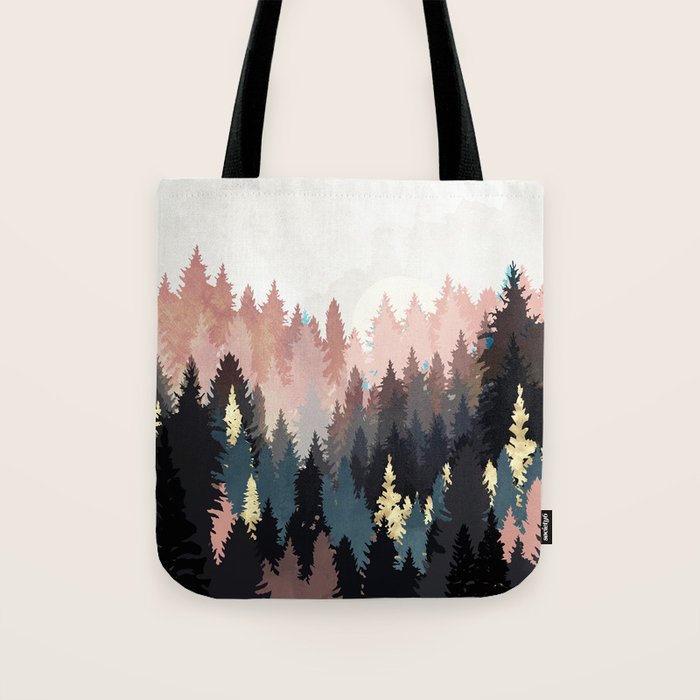 Spring Forest Light Tote Bag Gallery Image 1