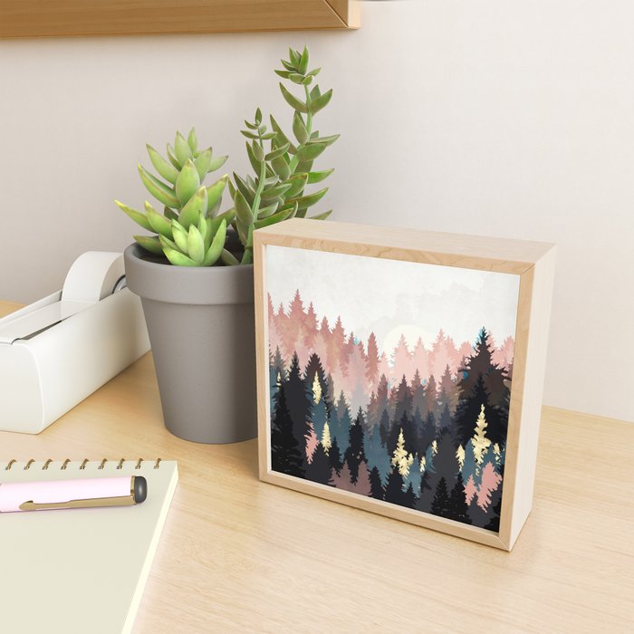 Spring Forest Light Mini Art Print Gallery Image 2