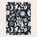 Witchy Things In Black And White Poster Gallery Image 4
