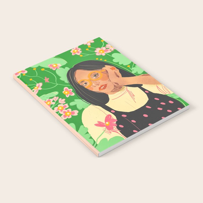 Green portrait Notebook Gallery Image 2