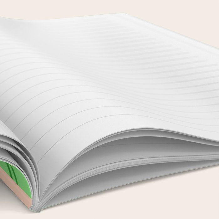 Green portrait Notebook Gallery Image 2