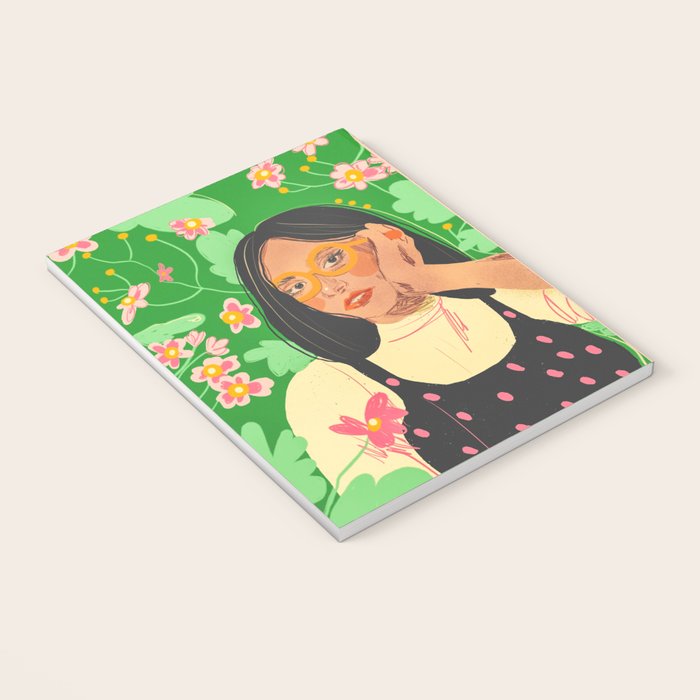 Green portrait Notebook Gallery Image 3