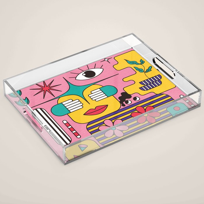 Happy Guess Acrylic Tray Gallery Image 1