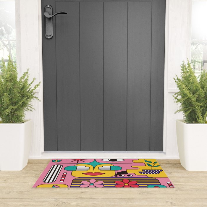 Happy Guess Welcome Mat Gallery Image 3
