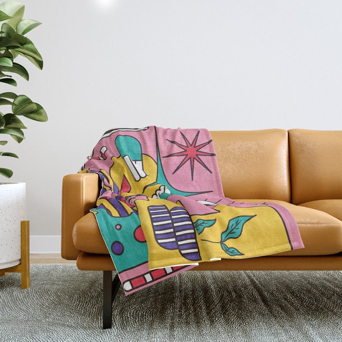 Happy Guess Throw Blanket Gallery Image 1