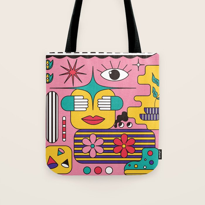 Happy Guess Tote Bag Gallery Image 1