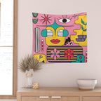 Happy Guess Wall Tapestry Gallery Image 2