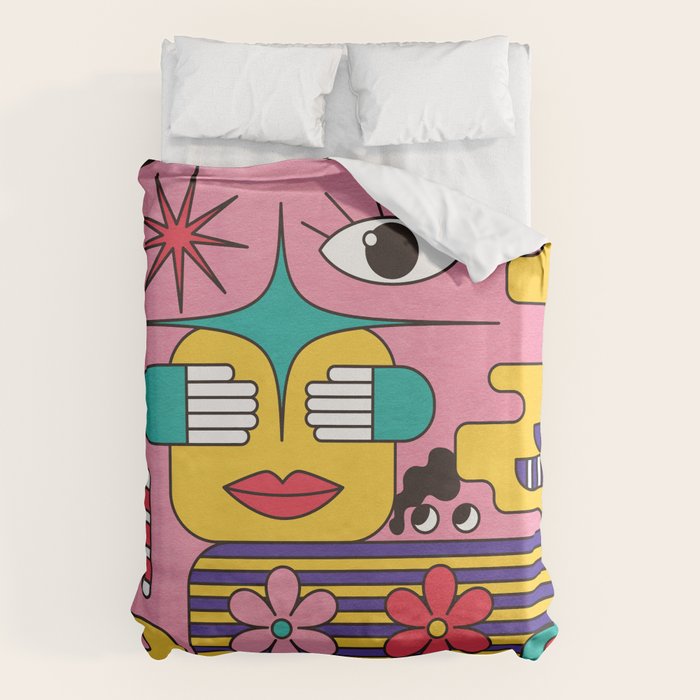 Happy Guess Duvet Cover Gallery Image 6