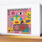 Happy Guess Wall Mural Gallery Image 2