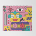 Happy Guess Throw Blanket Gallery Image 2