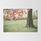 Autumn Red Rug Gallery Image 2