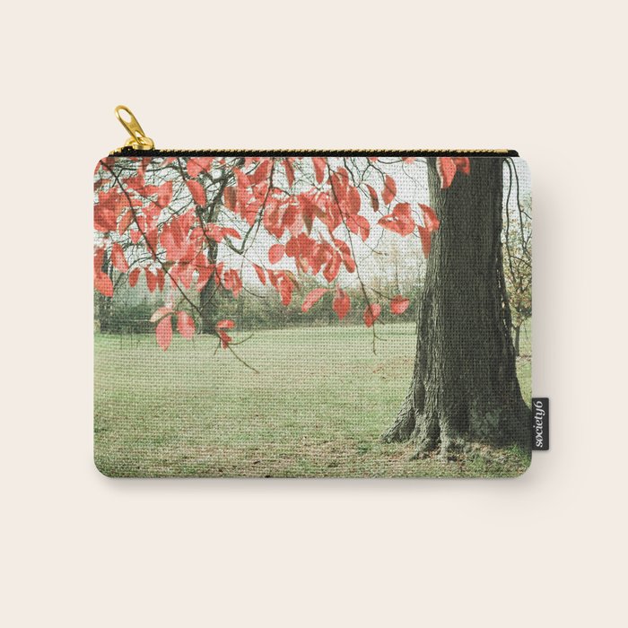Autumn Red Carry All Pouch Gallery Image 1