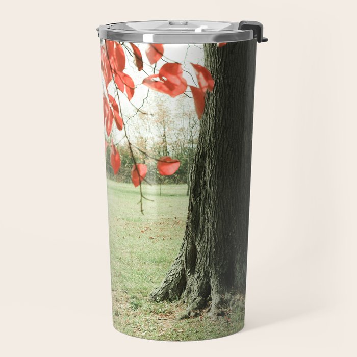 Autumn Red Travel Mug Gallery Image 2