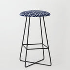 faces (navy) Stool Gallery Image 1