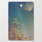 Head in the Clouds - minimal cottage core nature photo Cutting Board Gallery Image 1