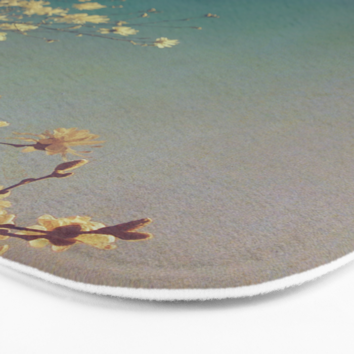 Head in the Clouds - minimal cottage core nature photo Bath Mat Gallery Image 3