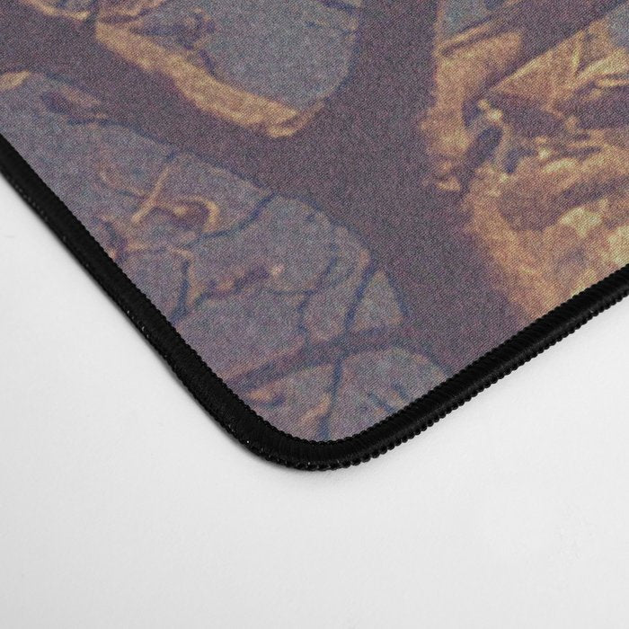 Head in the Clouds - minimal cottage core nature photo Desk Mat Gallery Image 4