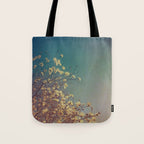 Head in the Clouds - minimal cottage core nature photo Tote Bag Gallery Image 1
