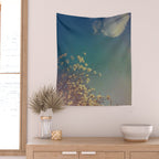 Head in the Clouds - minimal cottage core nature photo Wall Tapestry Gallery Image 2