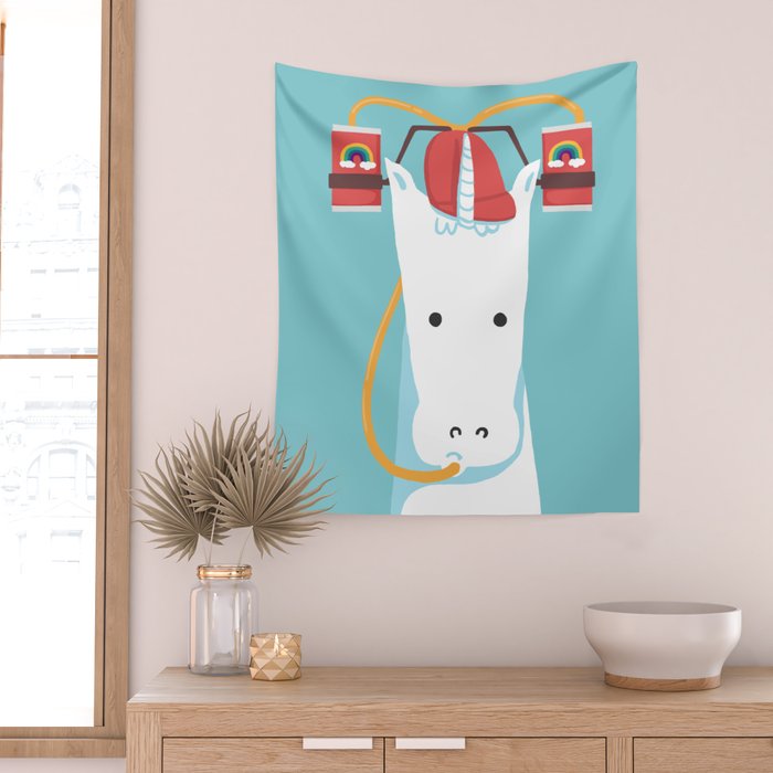 Rainbow Juice Wall Tapestry Gallery Image 2