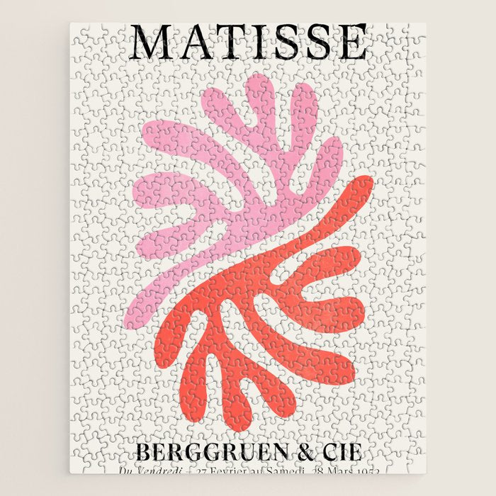 Star Leaves: Matisse Color Series | Mid-Century Edition Jigsaw Puzzle Gallery Image 1