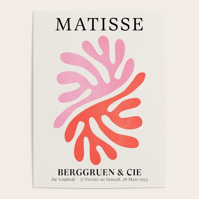 Star Leaves: Matisse Color Series | Mid-Century Edition Poster Gallery Image 4