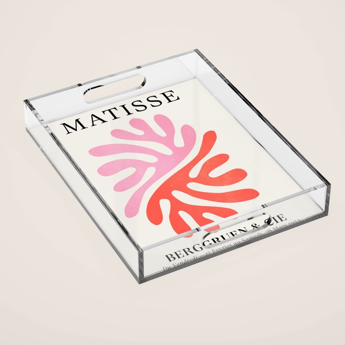 Star Leaves: Matisse Color Series | Mid-Century Edition Acrylic Tray Gallery Image 1