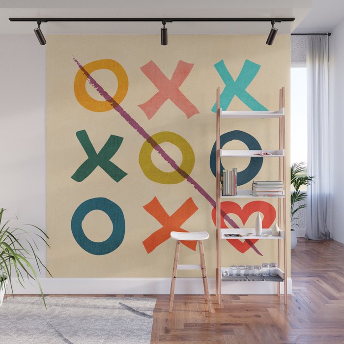 xoxo Love Wall Mural Gallery Image 1